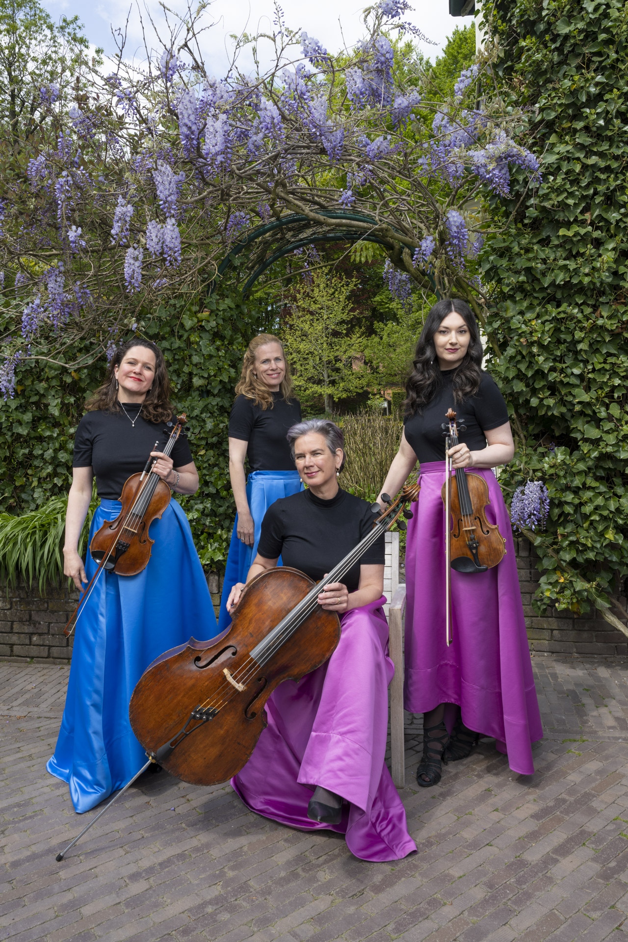 Het_Strijkkwartet_huwelijk-bruiloft-9 The Dutch String Quartet_gala skirts